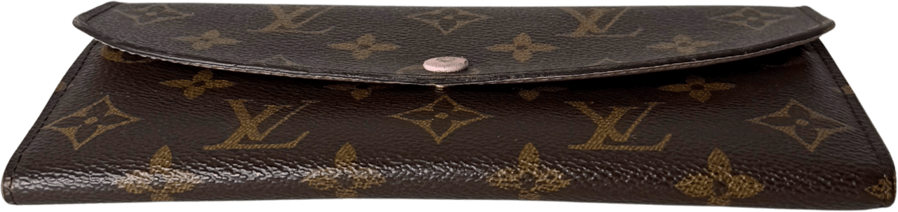 Louis Vuitton Louis Vuitton Emilie Geldbörse Monogram Canvas Braun / gut Bruin