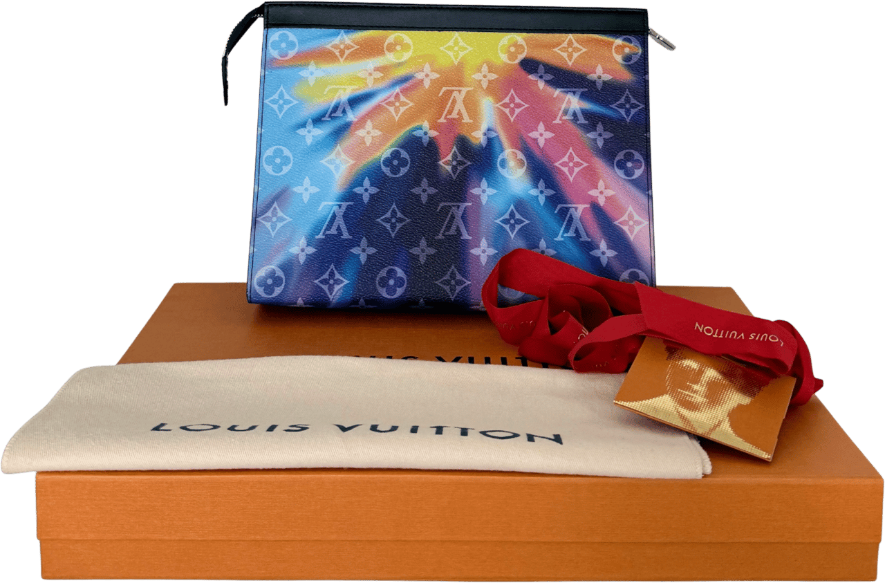 Louis Vuitton Louis Vuitton Pochette Voyage MM Monogram Sunset Multicolor / neuwertig Divers