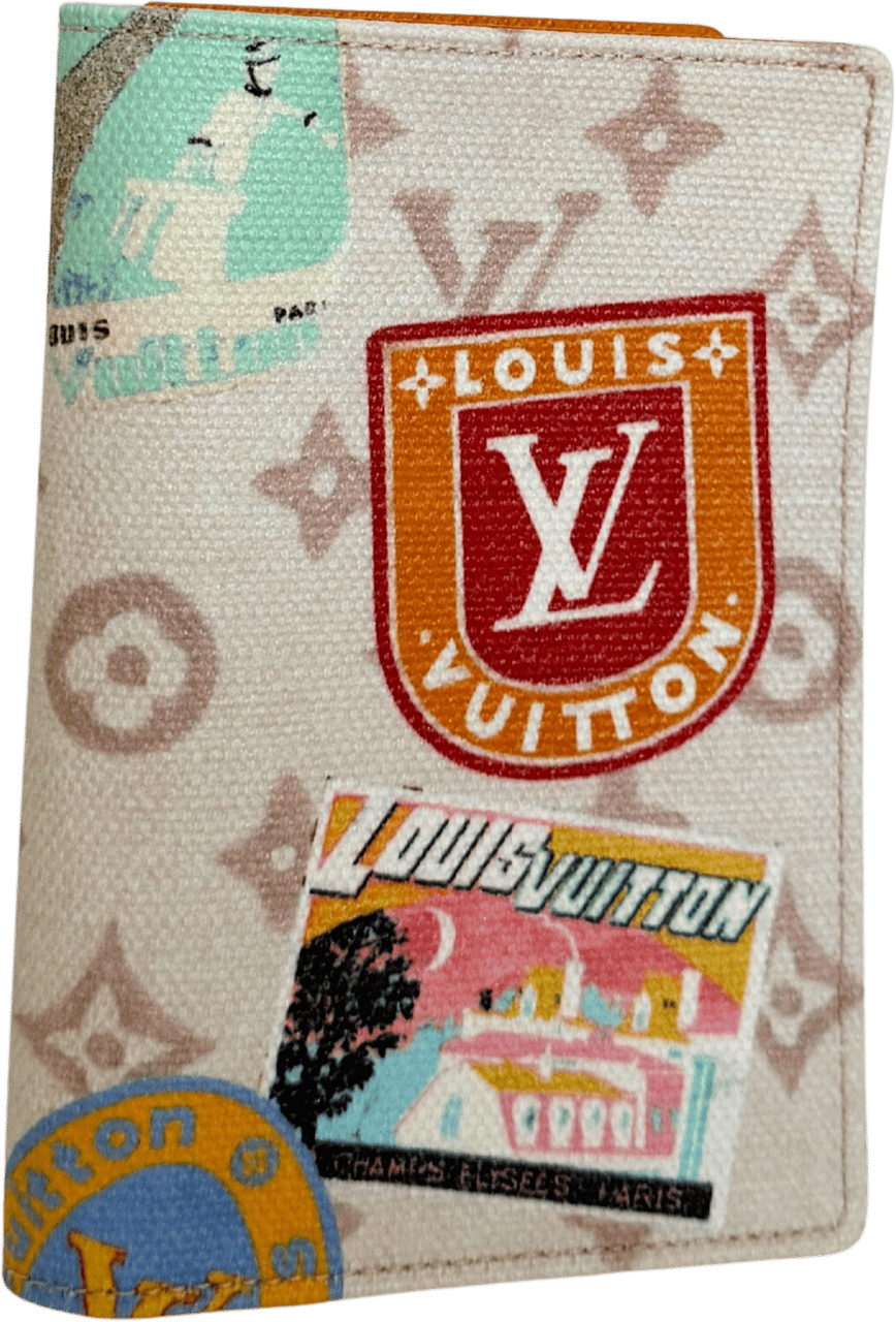 Louis Vuitton Louis Vuitton Louis Vuitton The Flight Mode Passport Cover Dune Beige Fullset / neuwertig Beige