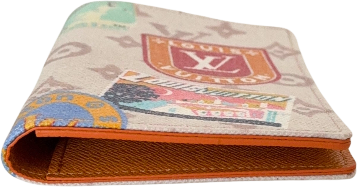 Louis Vuitton Louis Vuitton Louis Vuitton The Flight Mode Passport Cover Dune Beige Fullset / neuwertig Beige