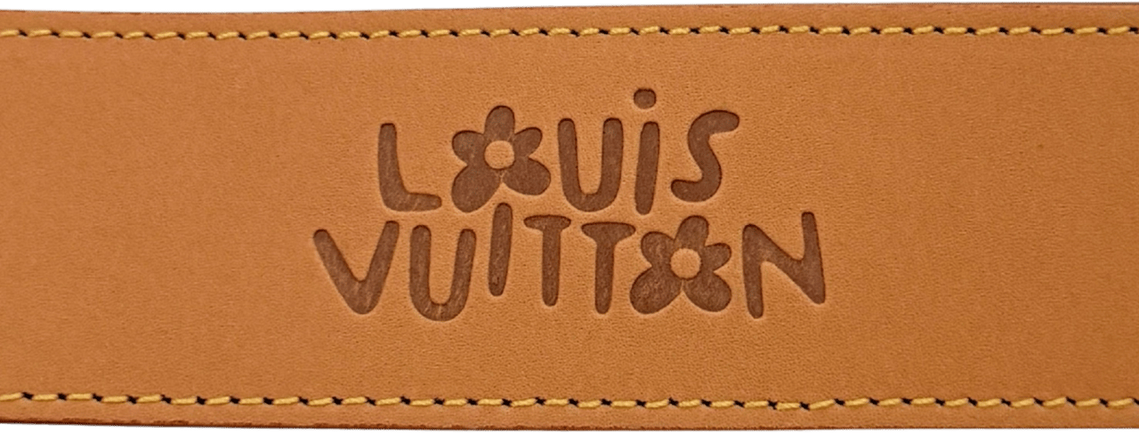 Louis Vuitton Louis Vuitton by Tyler, the Creator LV Tag Wendegürtel Größe 100cm Braun Fullset / neuwertig Bruin