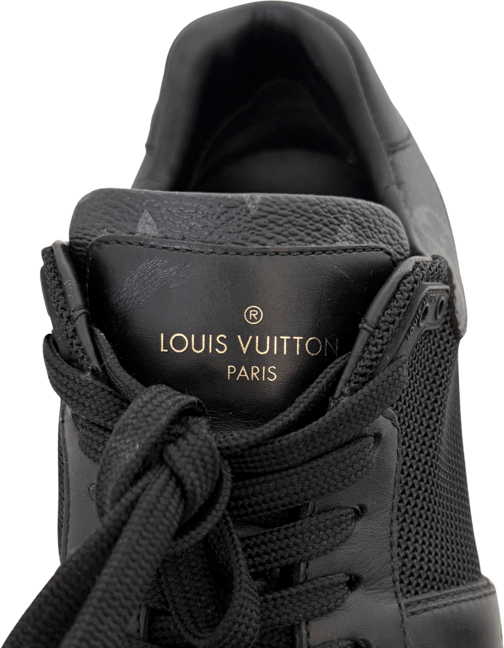 Louis Vuitton Louis Vuitton Run Away Sneaker Größe 38,5 Schwarz Fullset / sehr gut Zwart