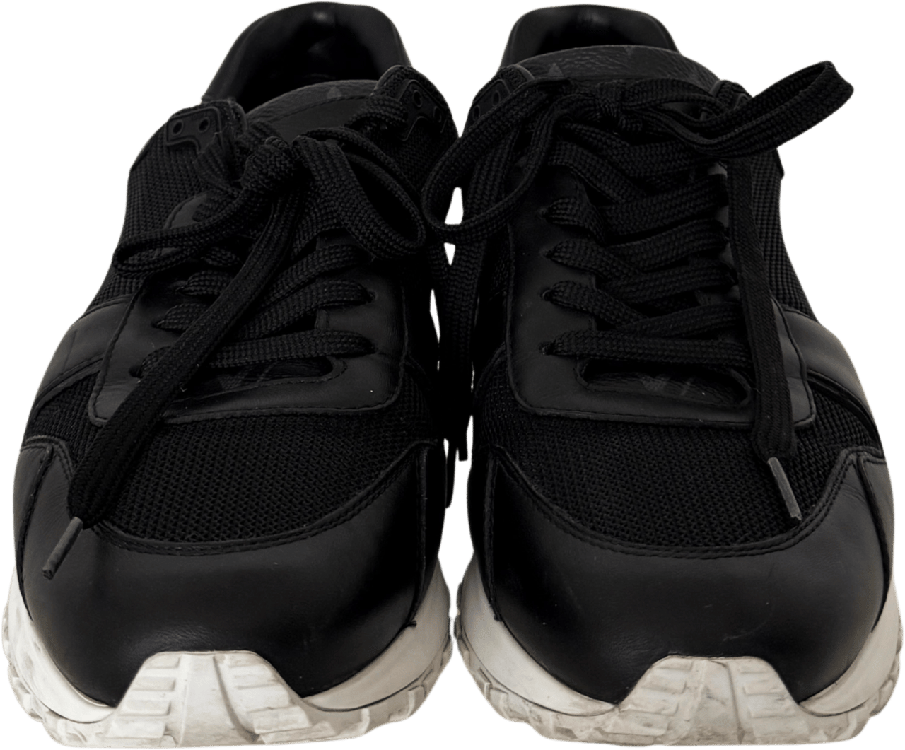 Louis Vuitton Louis Vuitton Run Away Sneaker Größe 38,5 Schwarz Fullset / sehr gut Zwart