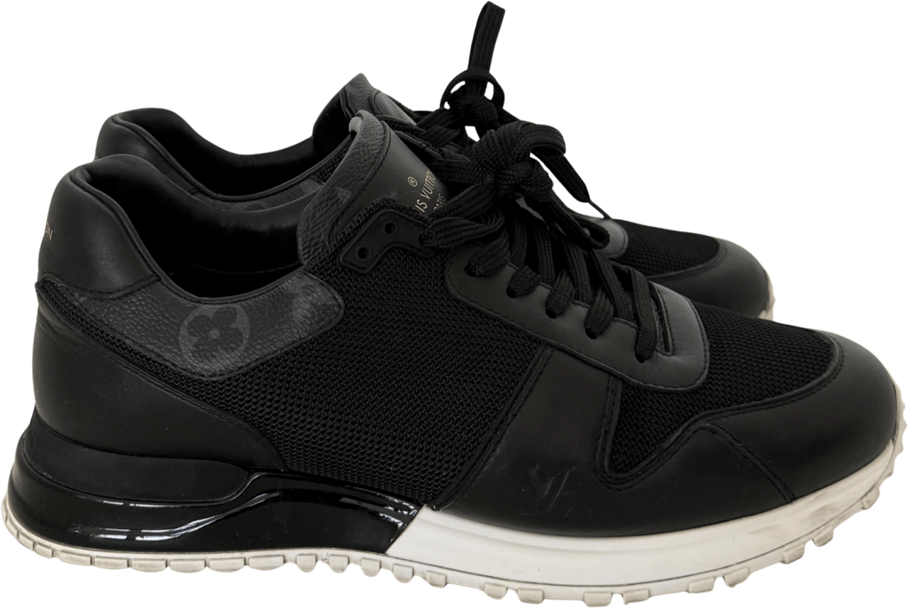 Louis Vuitton Louis Vuitton Run Away Sneaker Größe 38,5 Schwarz Fullset / sehr gut Zwart