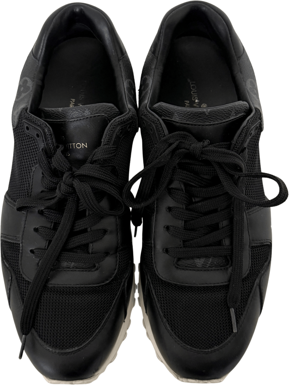 Louis Vuitton Louis Vuitton Run Away Sneaker Größe 38,5 Schwarz Fullset / sehr gut Zwart