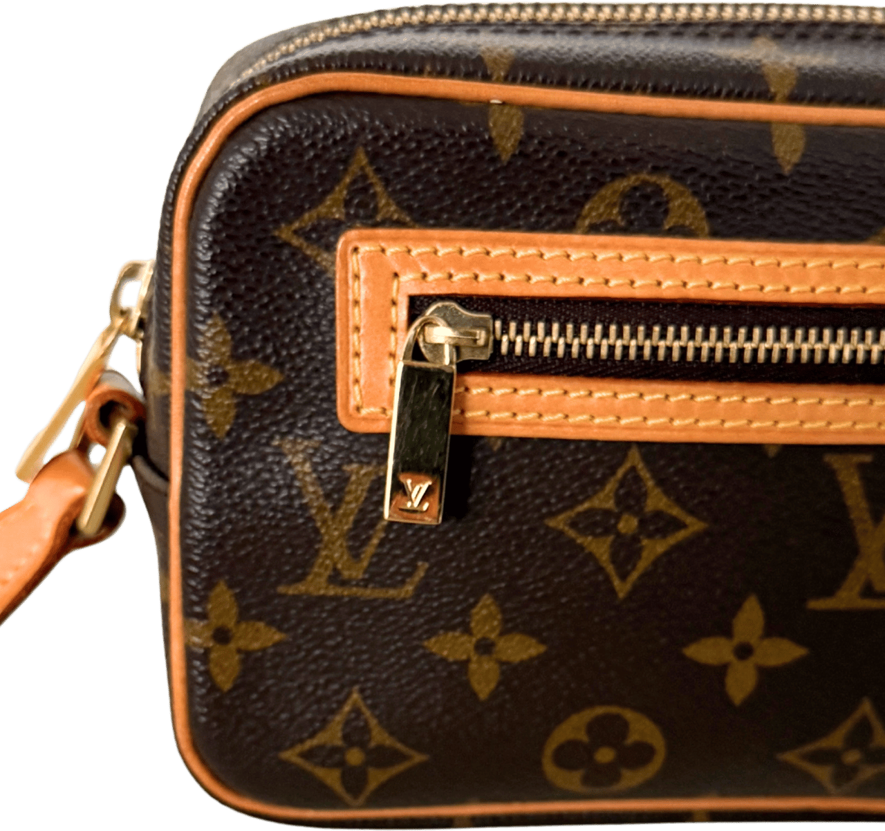 Louis Vuitton Louis Vuitton Pochette Cité Monogram Canvas Braun / sehr gut Bruin