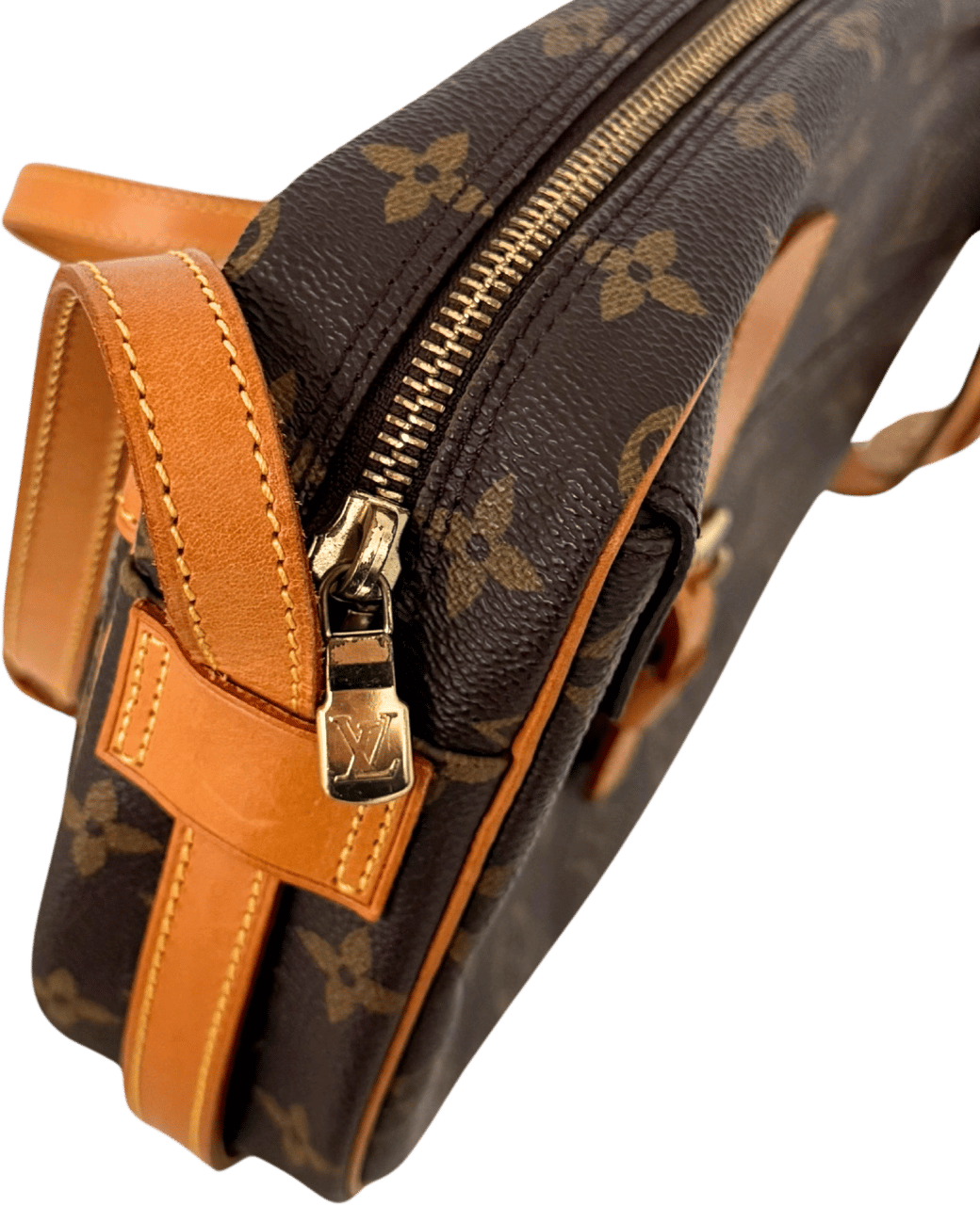 Louis Vuitton Louis Vuitton Sac Jeune Fille MM Umhängetasche Monogram Canvas Braun / gut Bruin