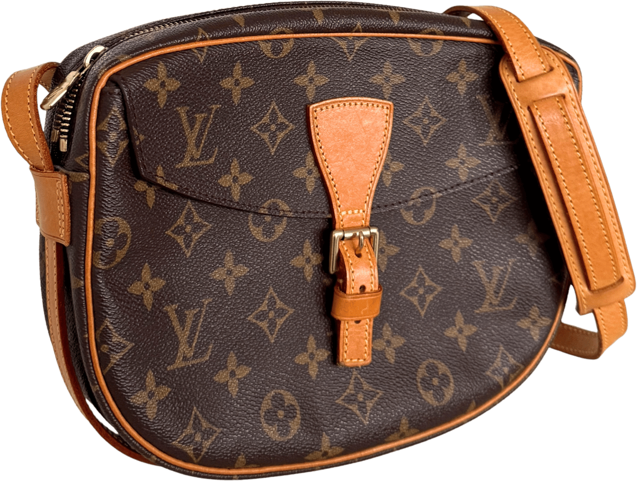 Louis Vuitton Louis Vuitton Sac Jeune Fille MM Umhängetasche Monogram Canvas Braun / gut Bruin
