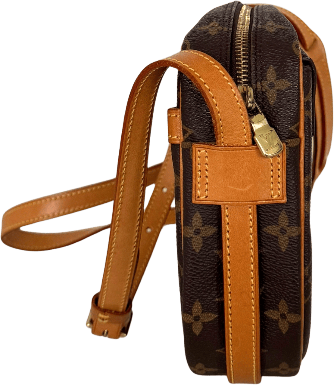 Louis Vuitton Louis Vuitton Sac Jeune Fille MM Umhängetasche Monogram Canvas Braun / gut Bruin