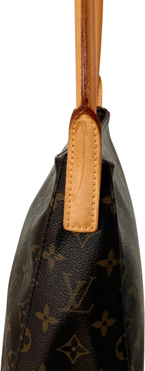 Louis Vuitton Louis Vuitton Looping MM Schultertasche Monogram Canvas Braun / sehr gut Bruin