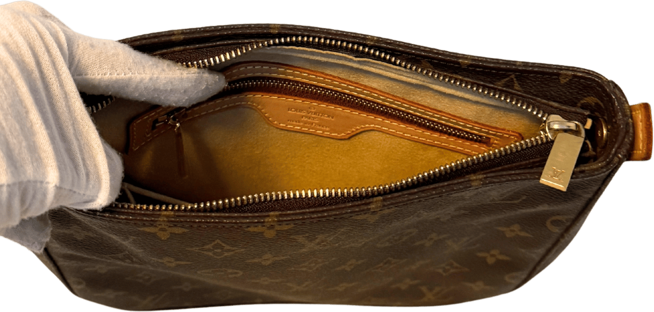 Louis Vuitton Louis Vuitton Looping MM Schultertasche Monogram Canvas Braun / sehr gut Bruin