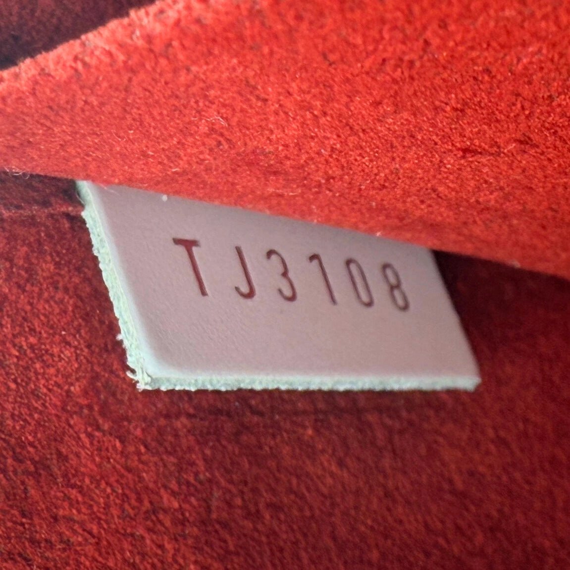 Louis Vuitton Louis Vuitton Pochette Félicie Umhängetasche Epi-Leder Stripes Rosa Fullset / sehr gut Roze