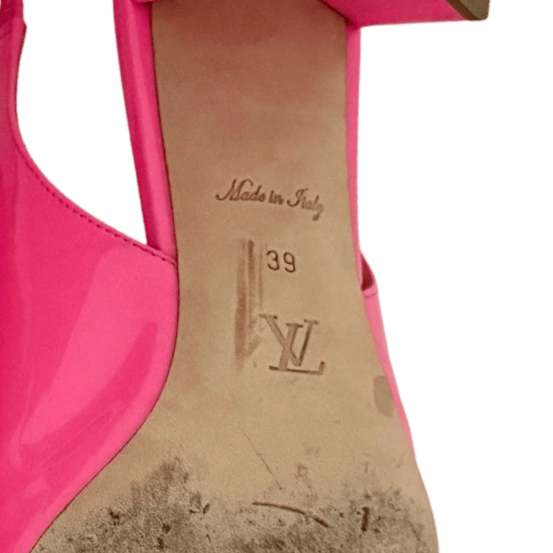 Louis Vuitton Louis Vuitton Shake Slingback Pump Größe 39 Pink Fullset / sehr gut Roze
