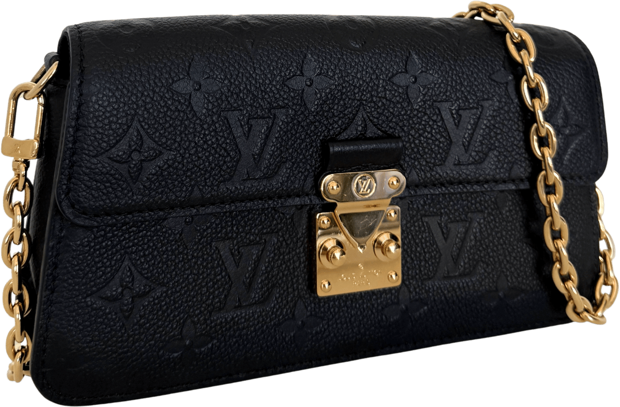 Louis Vuitton Louis Vuitton Wallet On Chain Métis Schwarz Fullset / sehr gut Zwart