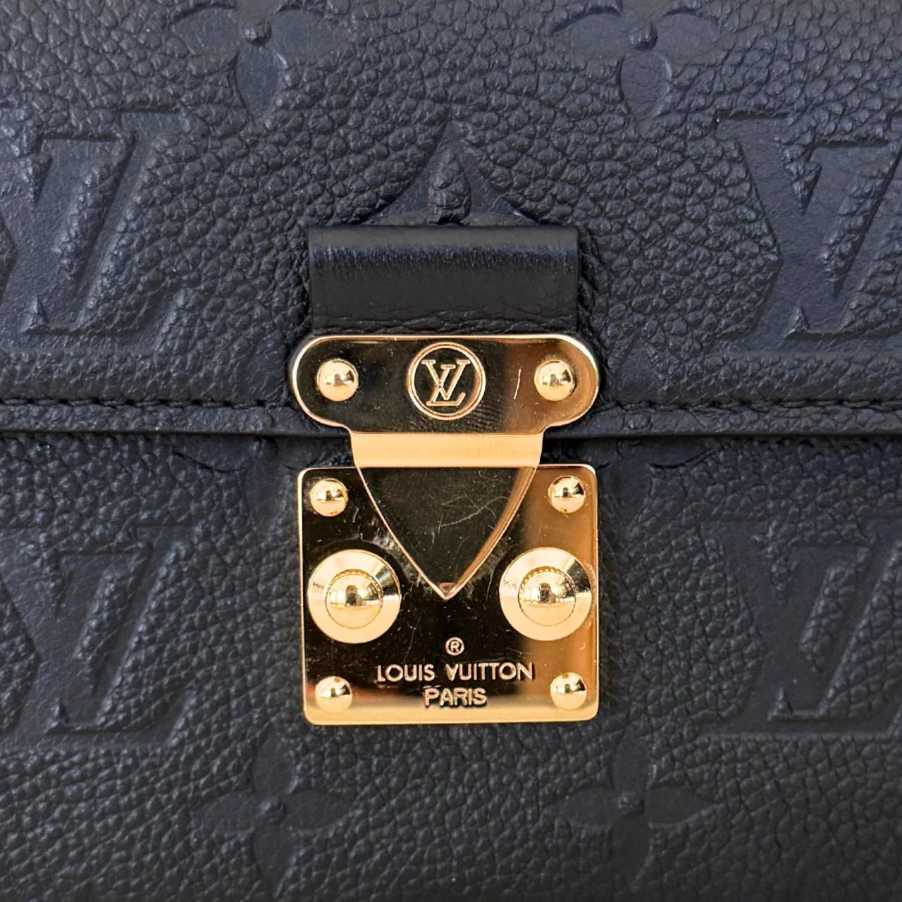 Louis Vuitton Louis Vuitton Wallet On Chain Métis Schwarz Fullset / sehr gut Zwart