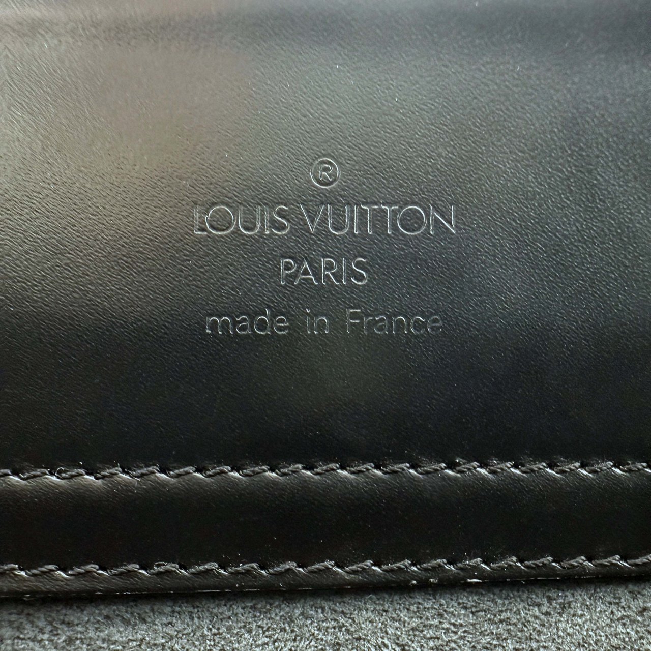 Louis Vuitton Louis Vuitton Gemeaux Tote Bag Epi Leder Schwarz / sehr gut Zwart