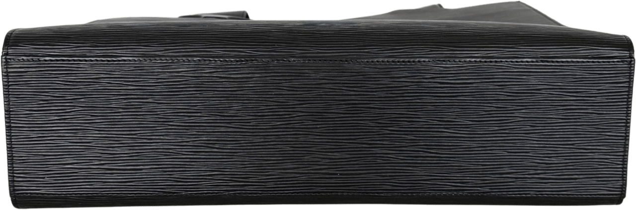 Louis Vuitton Louis Vuitton Gemeaux Tote Bag Epi Leder Schwarz / sehr gut Zwart