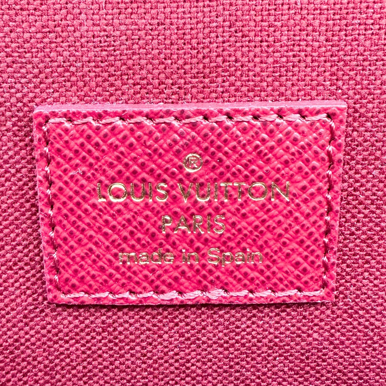 Louis Vuitton Louis Vuitton Félicie Pochette Monogram Canvas Braun / sehr gut Bruin