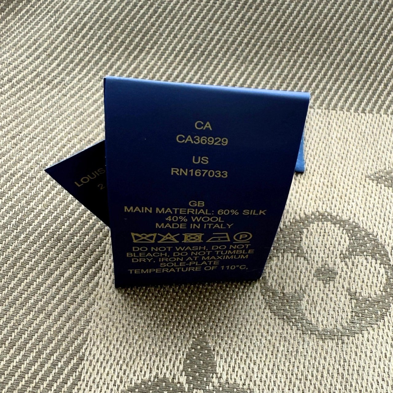 Louis Vuitton Louis Vuitton Monogram Classic Tuch Braun / sehr gut Bruin