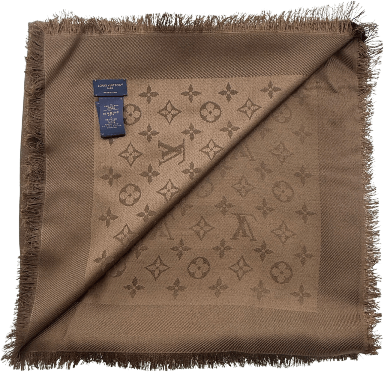 Louis Vuitton Louis Vuitton Monogram Classic Tuch Braun / sehr gut Bruin