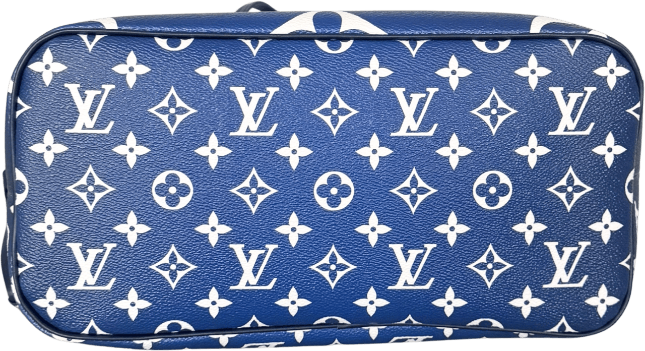 Louis Vuitton Louis Vuitton LV Escale Neverfull MM Blau / neuwertig Blauw