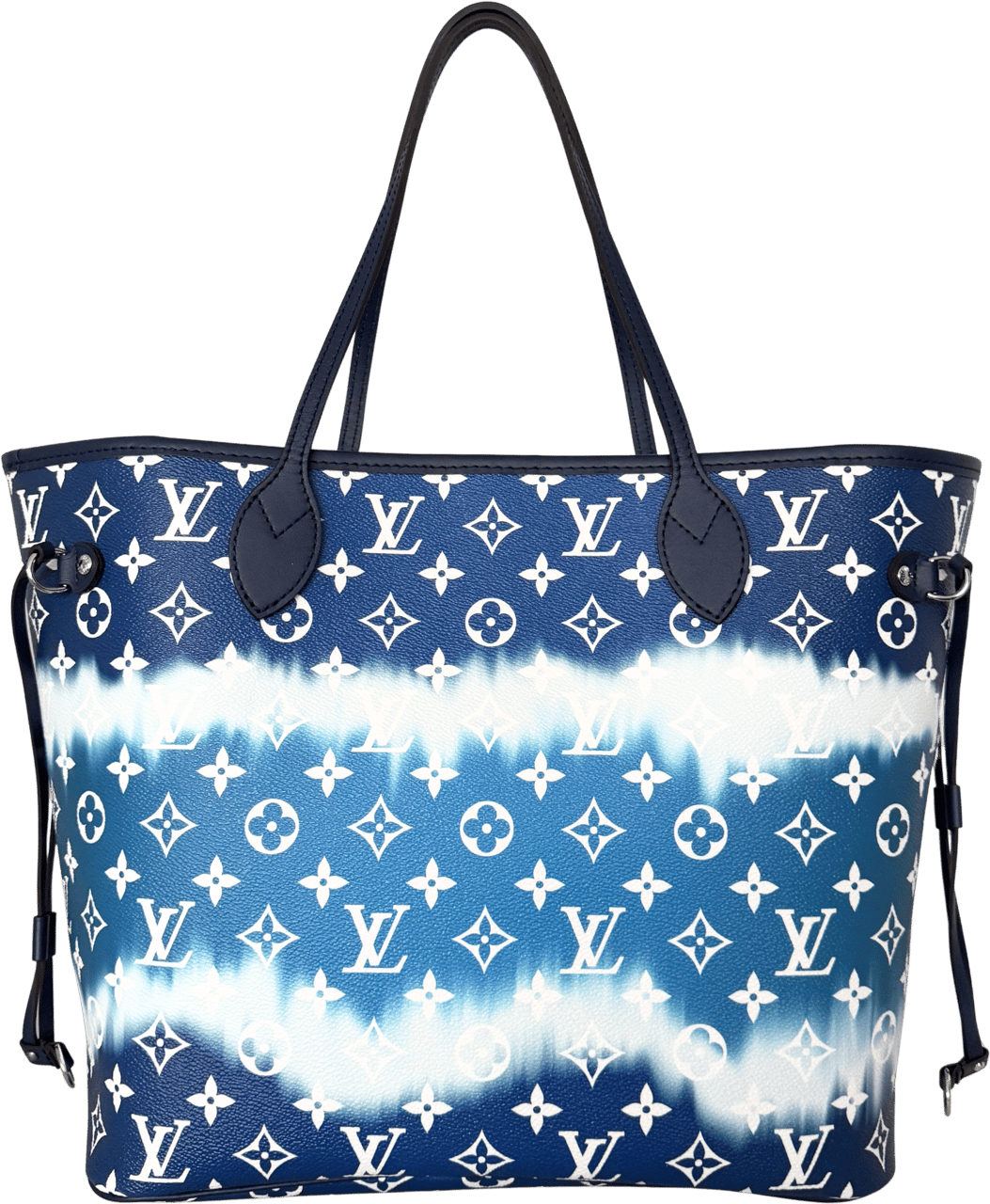 Louis Vuitton Louis Vuitton LV Escale Neverfull MM Blau / neuwertig Blauw