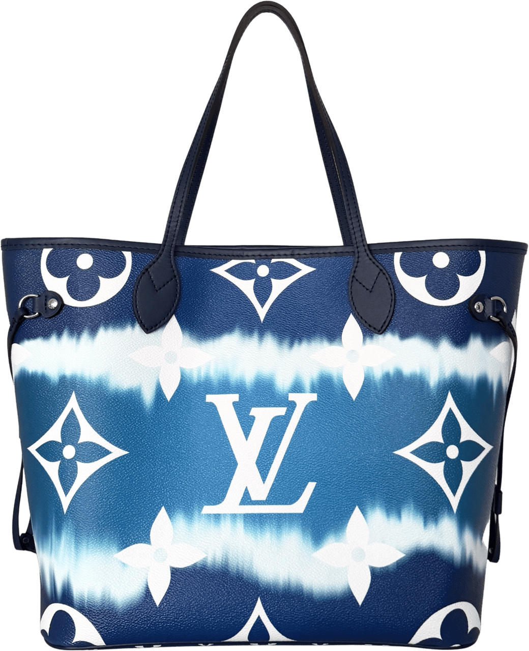 Louis Vuitton Louis Vuitton LV Escale Neverfull MM Blau / neuwertig Blauw