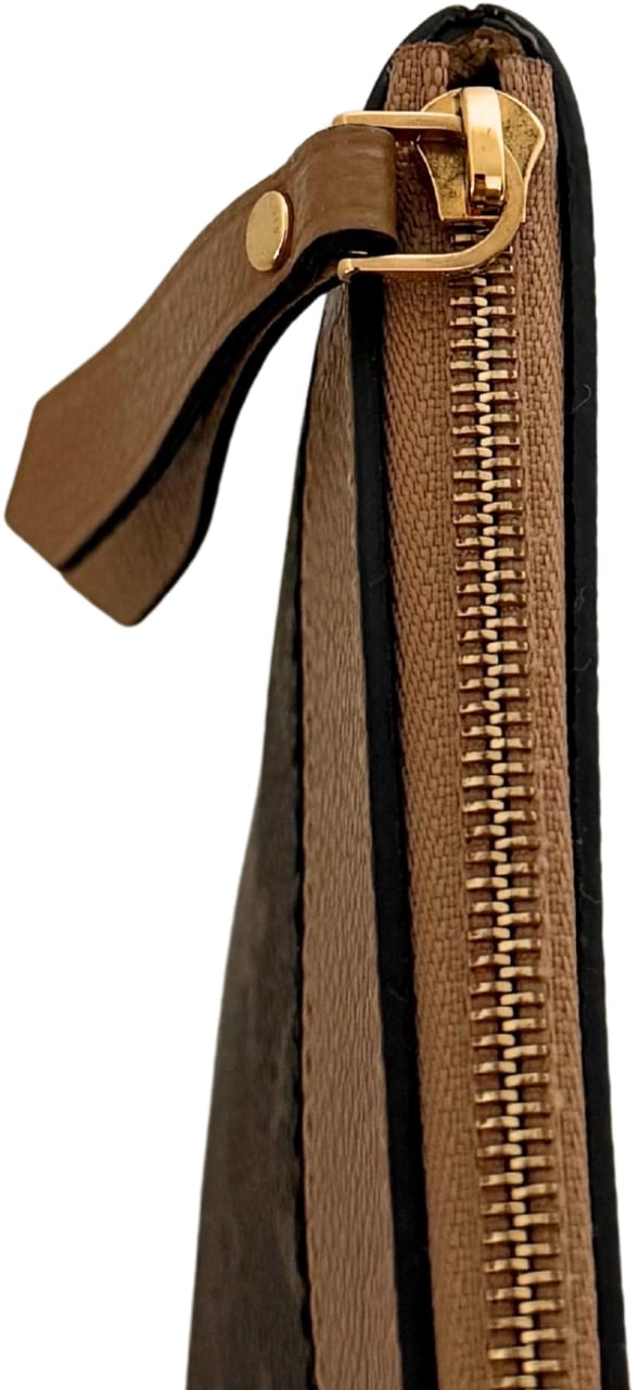 Louis Vuitton Louis Vuitton Daily Pouch Sesame Monogram Canvas Braun / neuwertig Bruin