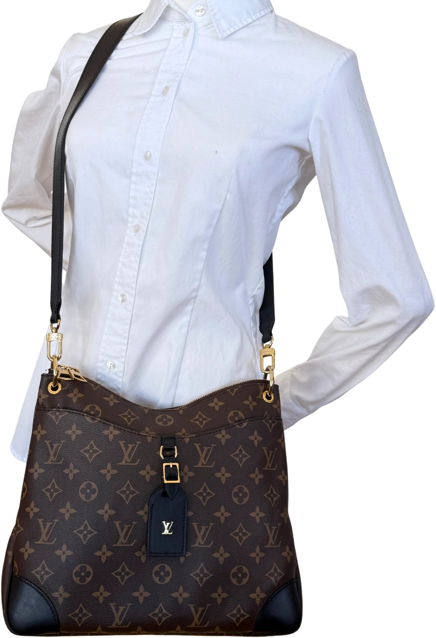 Louis Vuitton Louis Vuitton Odeon NM MM Monogram Canvas Braun / sehr gut Bruin