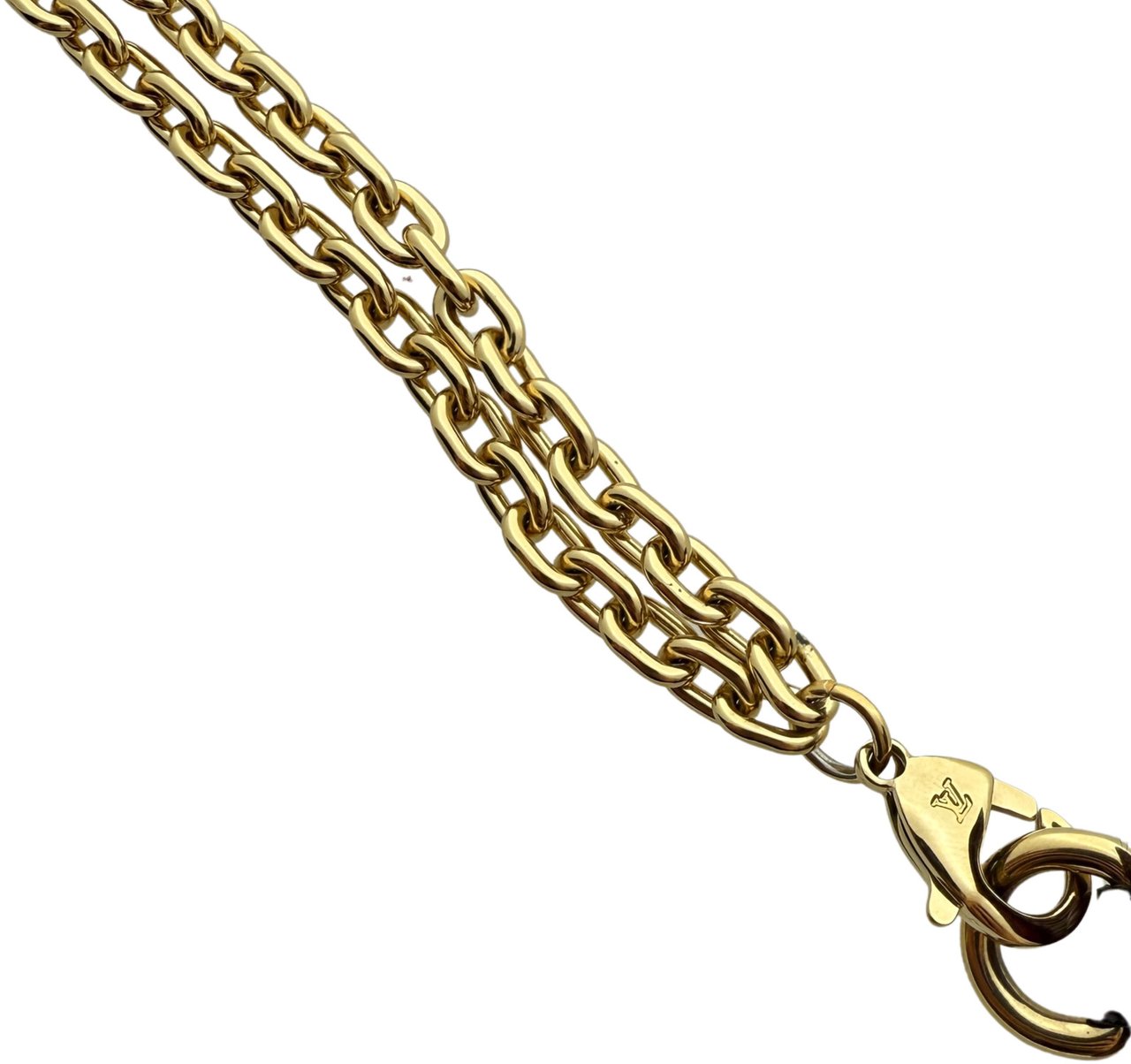 Louis Vuitton Louis Vuitton Kirigami Halskette Damier Ebene Braun / sehr gut Bruin