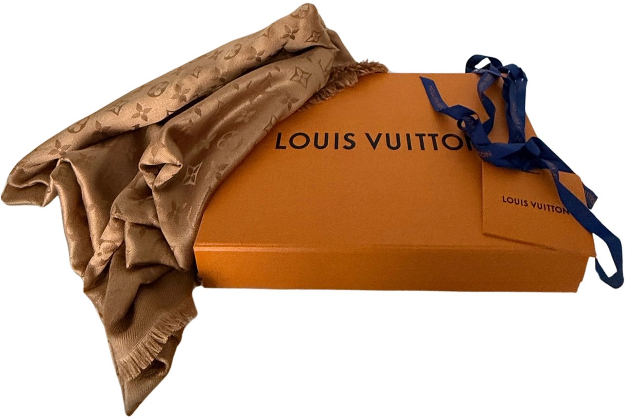 Louis Vuitton Louis Vuitton Monogram Classic Tuch Karamell Fullset / sehr gut Bruin