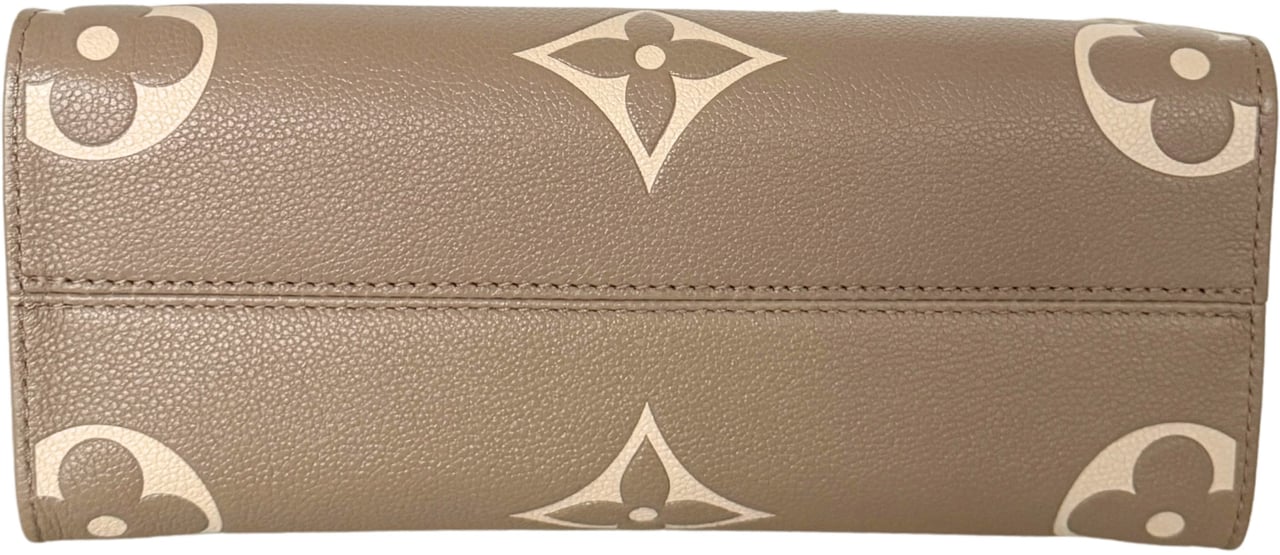 Louis Vuitton Louis Vuitton OnTheGo PM Monogram Empreinte Tourterelle / Creme Fullset / sehr gut Beige