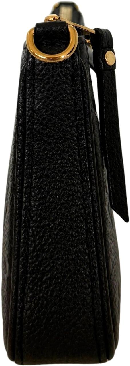 Louis Vuitton Louis Vuitton Easy Pouch On Strap Empreinte Leder schwarz Fullset / sehr gut Zwart