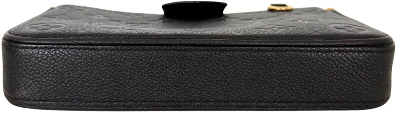 Louis Vuitton Louis Vuitton Easy Pouch On Strap Empreinte Leder schwarz Fullset / sehr gut Zwart