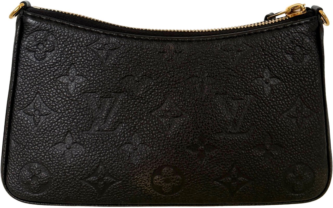 Louis Vuitton Louis Vuitton Easy Pouch On Strap Empreinte Leder schwarz Fullset / sehr gut Zwart