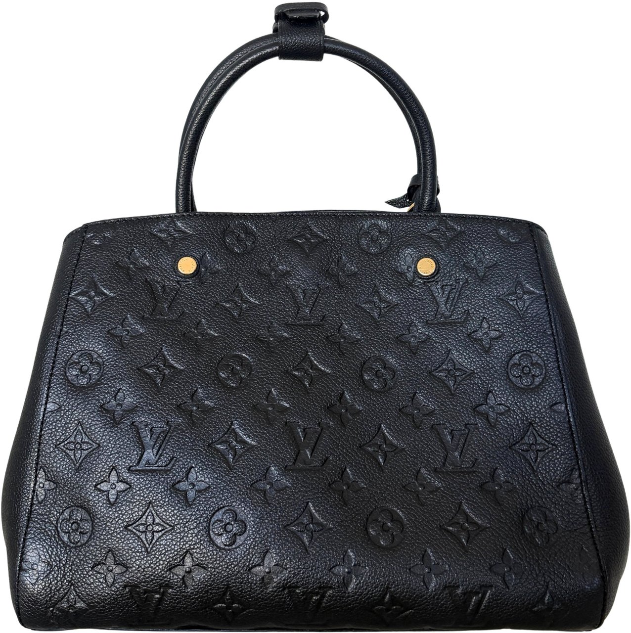 Louis Vuitton Louis Vuitton Montaigne BB Monogram Empreinte Schwarz / sehr gut Zwart