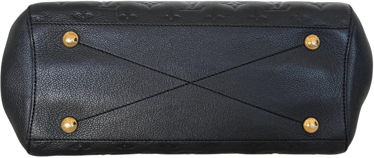 Louis Vuitton Louis Vuitton Montaigne BB Monogram Empreinte Schwarz / sehr gut Zwart