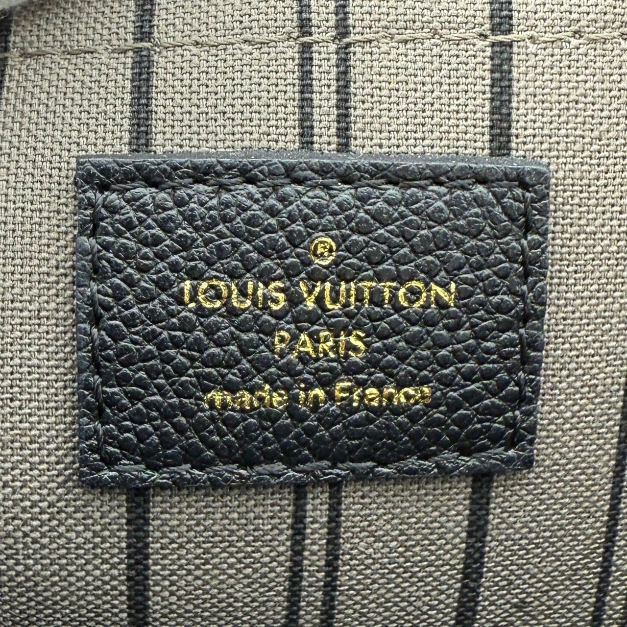 Louis Vuitton Louis Vuitton Montaigne BB Monogram Empreinte Schwarz / sehr gut Zwart
