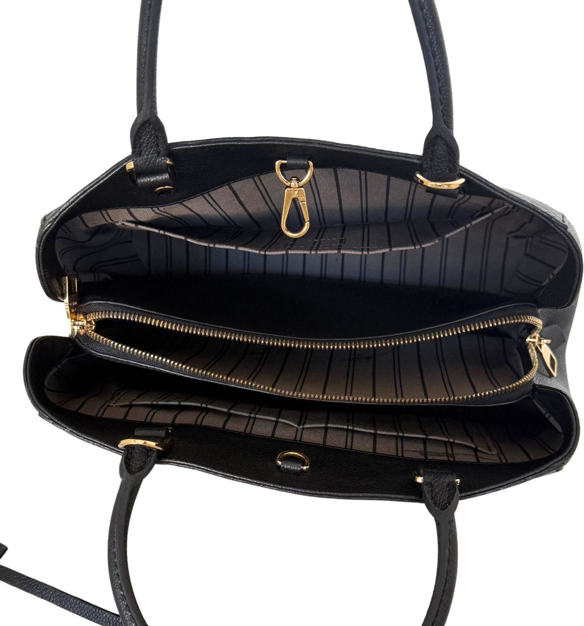 Louis Vuitton Louis Vuitton Montaigne BB Monogram Empreinte Schwarz / sehr gut Zwart