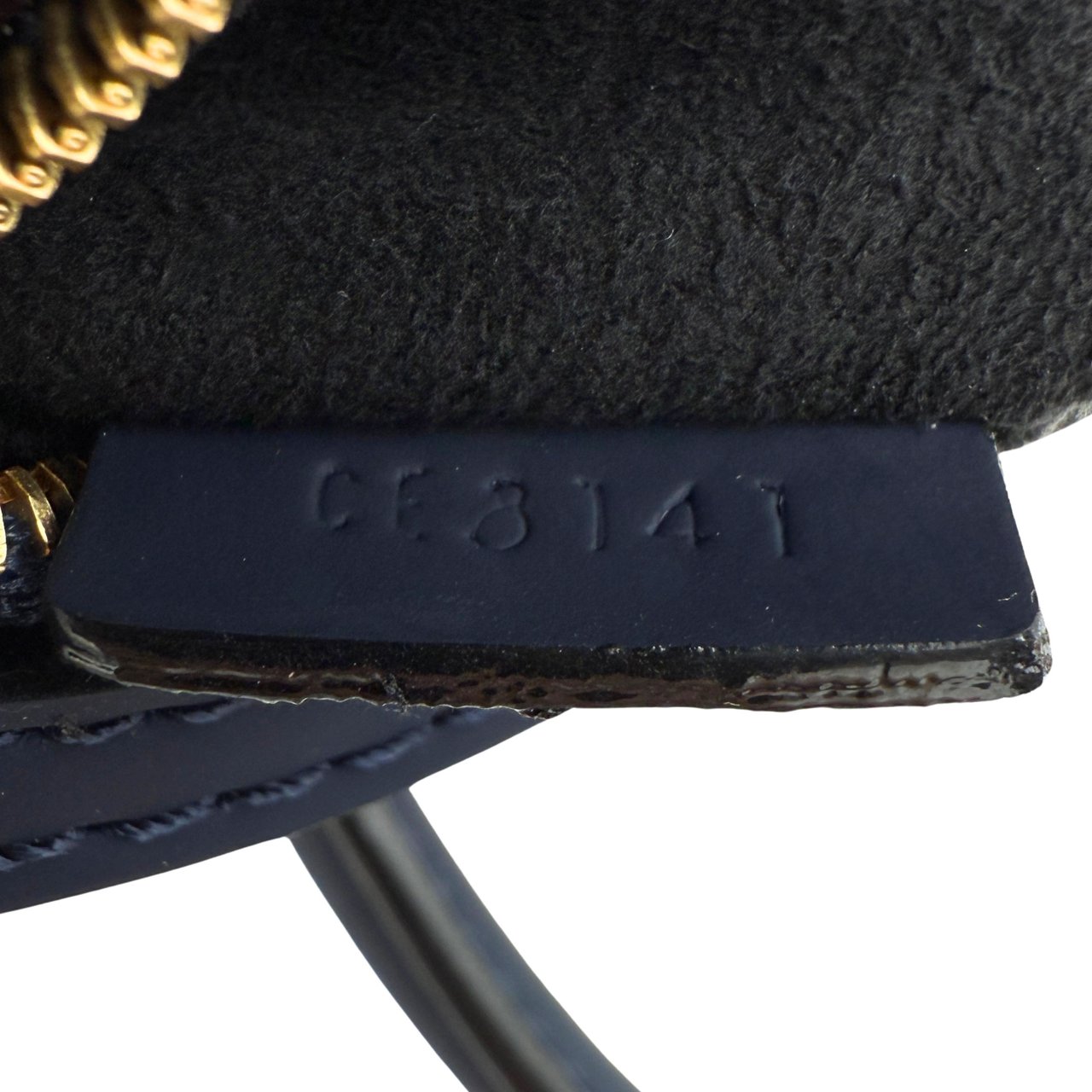 Louis Vuitton Louis Vuitton Monogram Addiction Lockit MM Dunkelblau / neuwertig Blauw