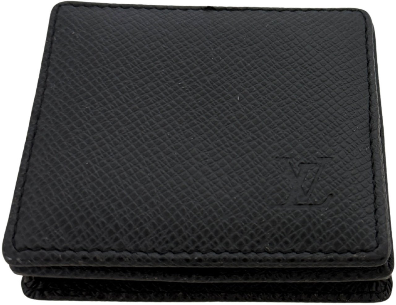 Louis Vuitton Louis Vuitton Coin Geldbörse Schwarz / sehr gut Zwart