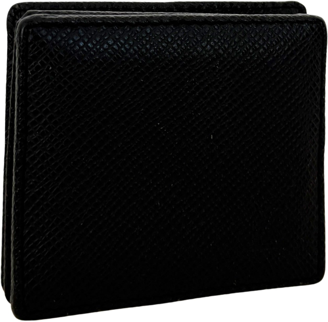 Louis Vuitton Louis Vuitton Coin Geldbörse Schwarz / sehr gut Zwart