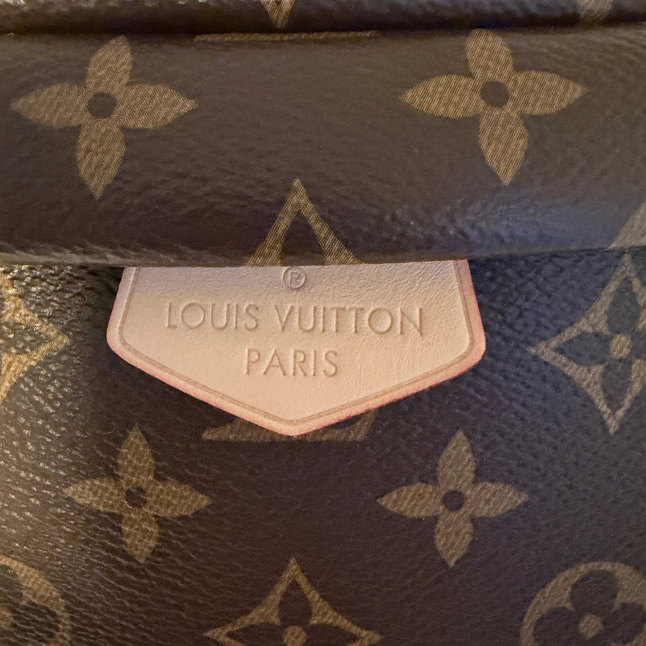 Louis Vuitton Louis Vuitton Bumbag Monogram Canvas M43644 Braun / neuwertig Bruin