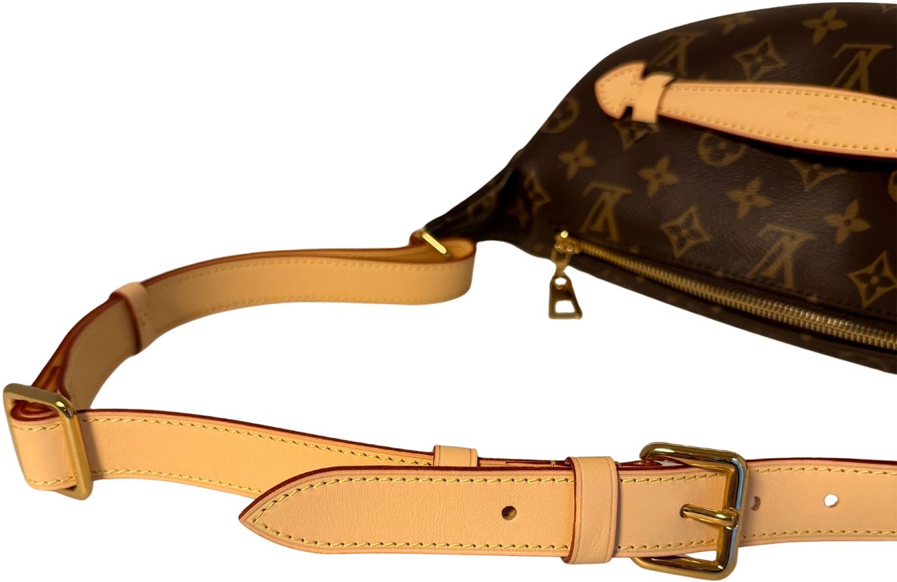 Louis Vuitton Louis Vuitton Bumbag Monogram Canvas M43644 Braun / neuwertig Bruin