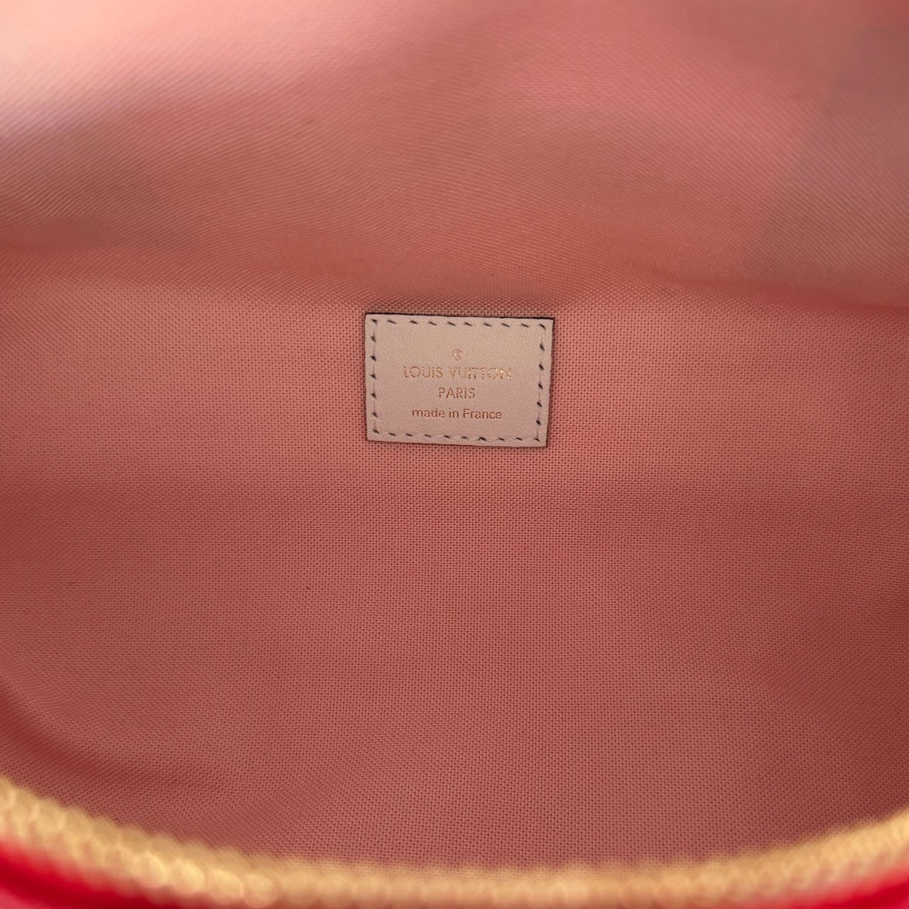 Louis Vuitton Louis Vuitton Bumbag M44575 Monogram Giant Rot / neuwertig Rood