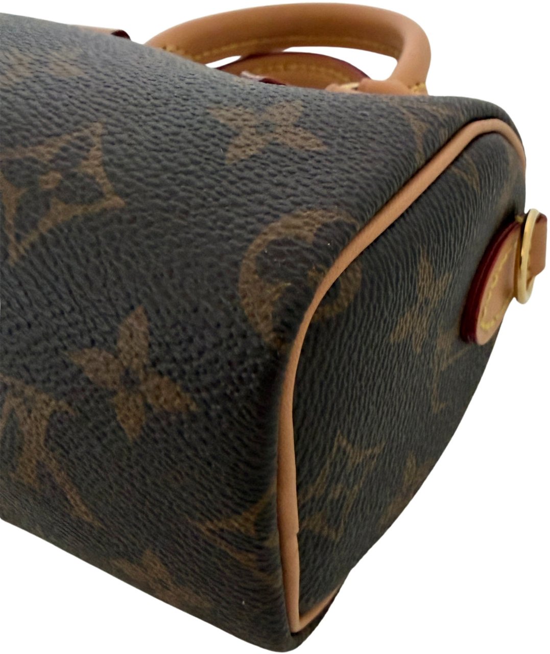 Louis Vuitton Louis Vuitton Nano Speedy Monogram Canvas brown 2023 M81085 Bruin