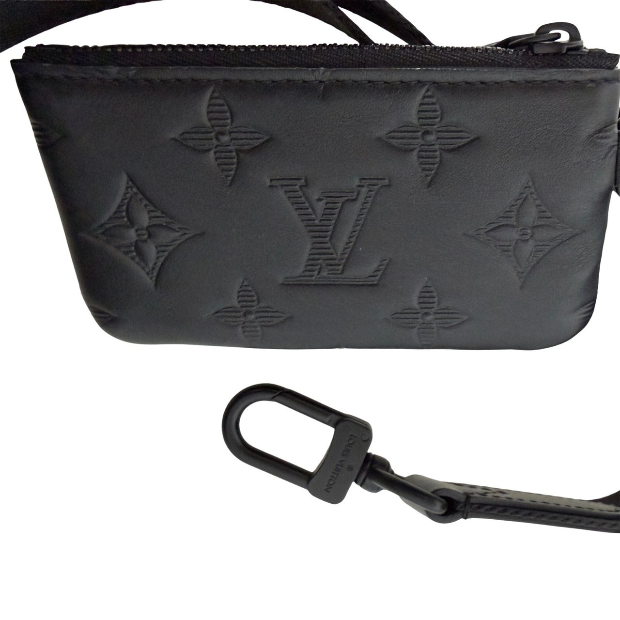 Louis Vuitton Louis Vuitton Duo Messenger Bag Schwarz Fullset M69827 / sehr gut Zwart