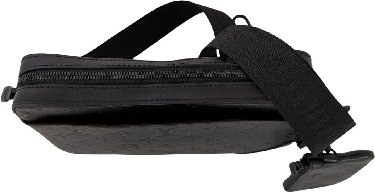 Louis Vuitton Louis Vuitton Duo Messenger Bag Schwarz Fullset M69827 / sehr gut Zwart