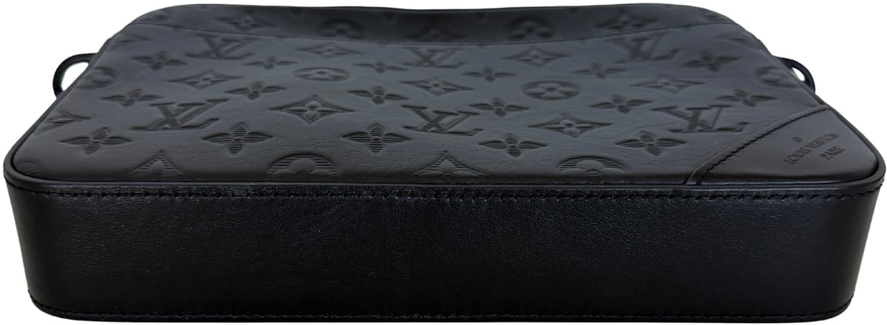 Louis Vuitton Louis Vuitton Duo Messenger Bag Schwarz Fullset M69827 / sehr gut Zwart