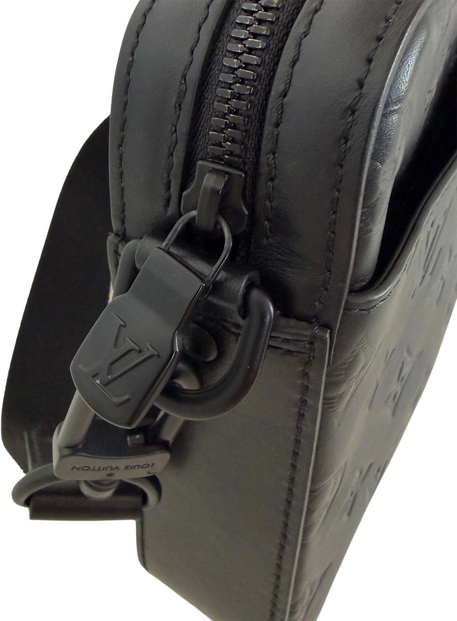 Louis Vuitton Louis Vuitton Duo Messenger Bag Schwarz Fullset M69827 / sehr gut Zwart